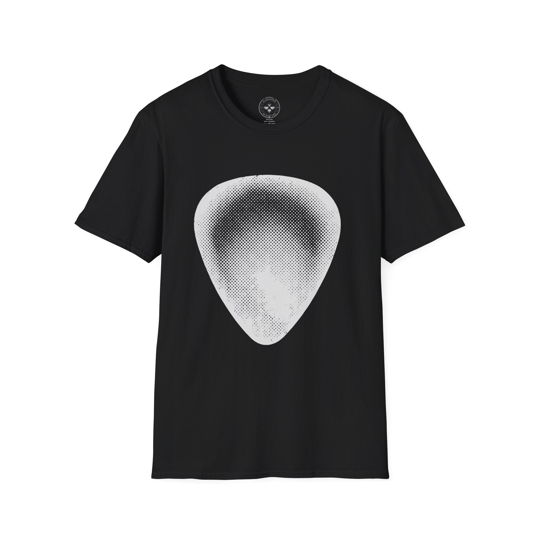 Guitar Pick Halftone T-Shirt — Retro Music (#249)