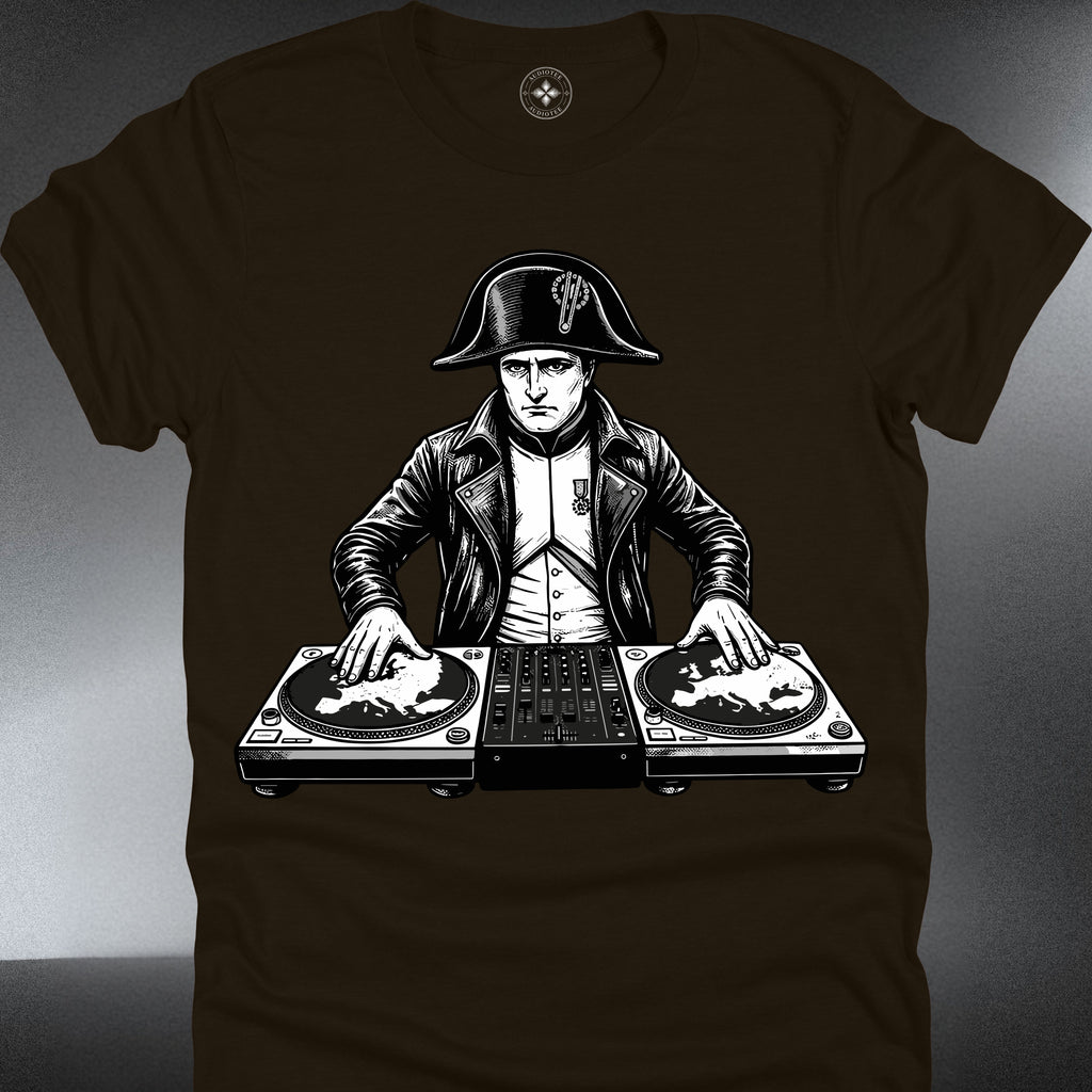 Napoleon DJ  — Vintage Napoleon Mixing Turntables Tee (#201)