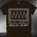 Analog Heart  — Vintage Oscilloscope Music Tee (#229)