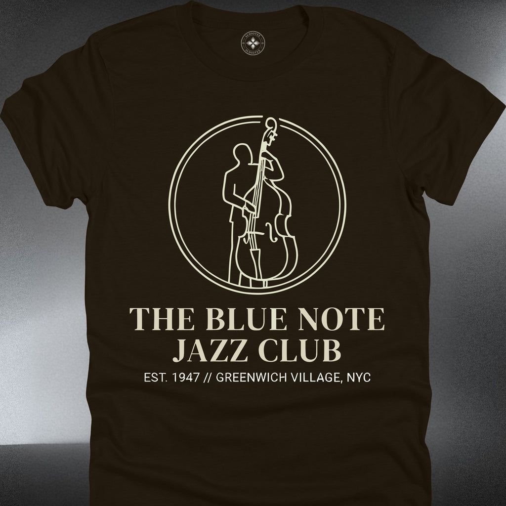Jazz Club — The Blue Note Vintage Bass Player Tee (#231)