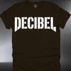 Decibel Graphic  — Bold Distressed "DECIBEL" Band (#233)