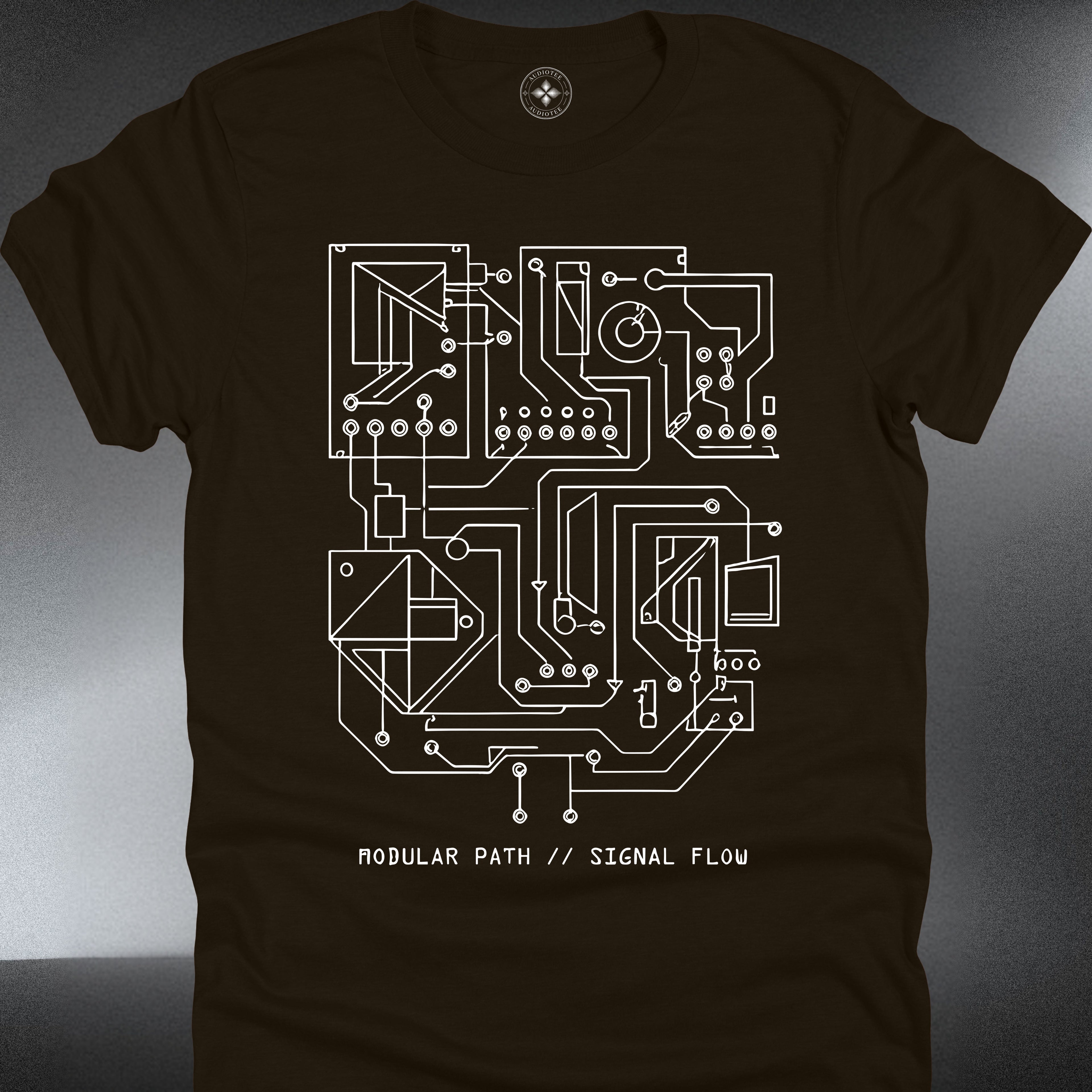 Circuit Board Graphic  — Tech Schematic music Design
