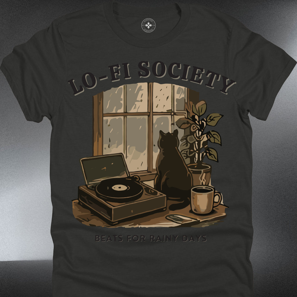 Lo‑Fi Society  — Cozy Rainy Day Beats Graphic (#285)