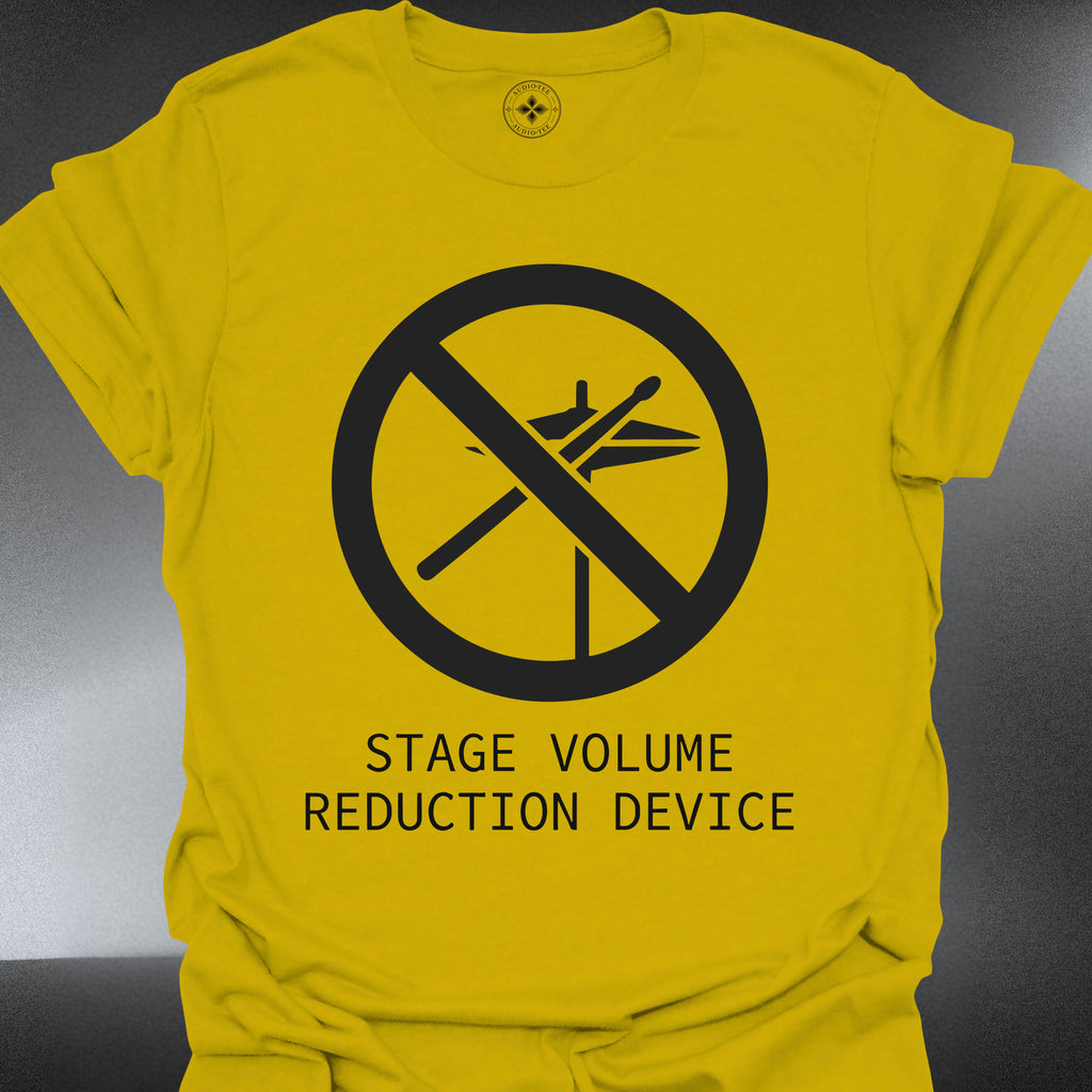 Stage Volume Reduction Device  — No Drums Symbol (#256)