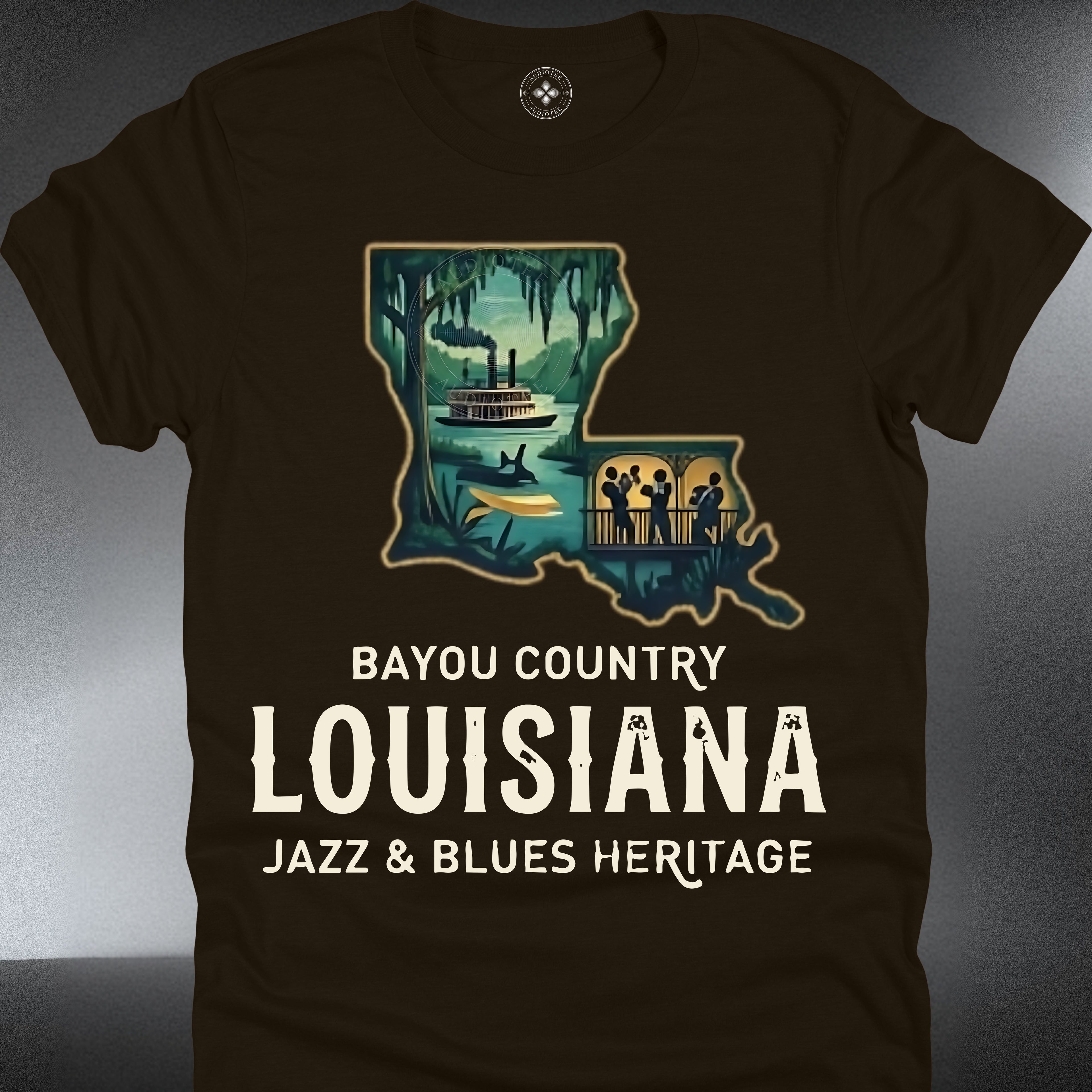Louisiana Bayou Country  — Creole Swamp Steamboat & Jazz (#181)