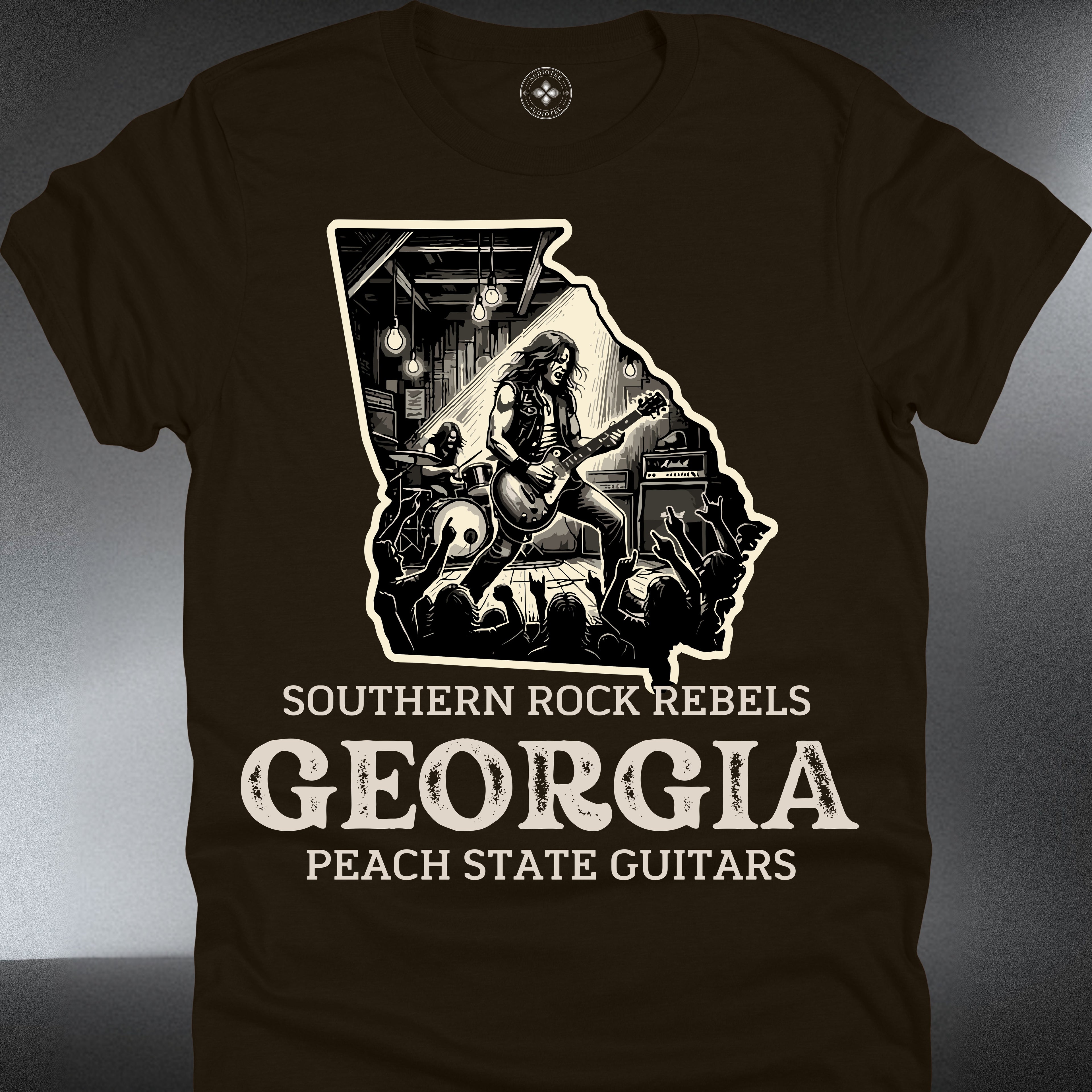 Georgia Southern Rock Rebel — "Southern Rock Rebels" State Guitar Design (#198)