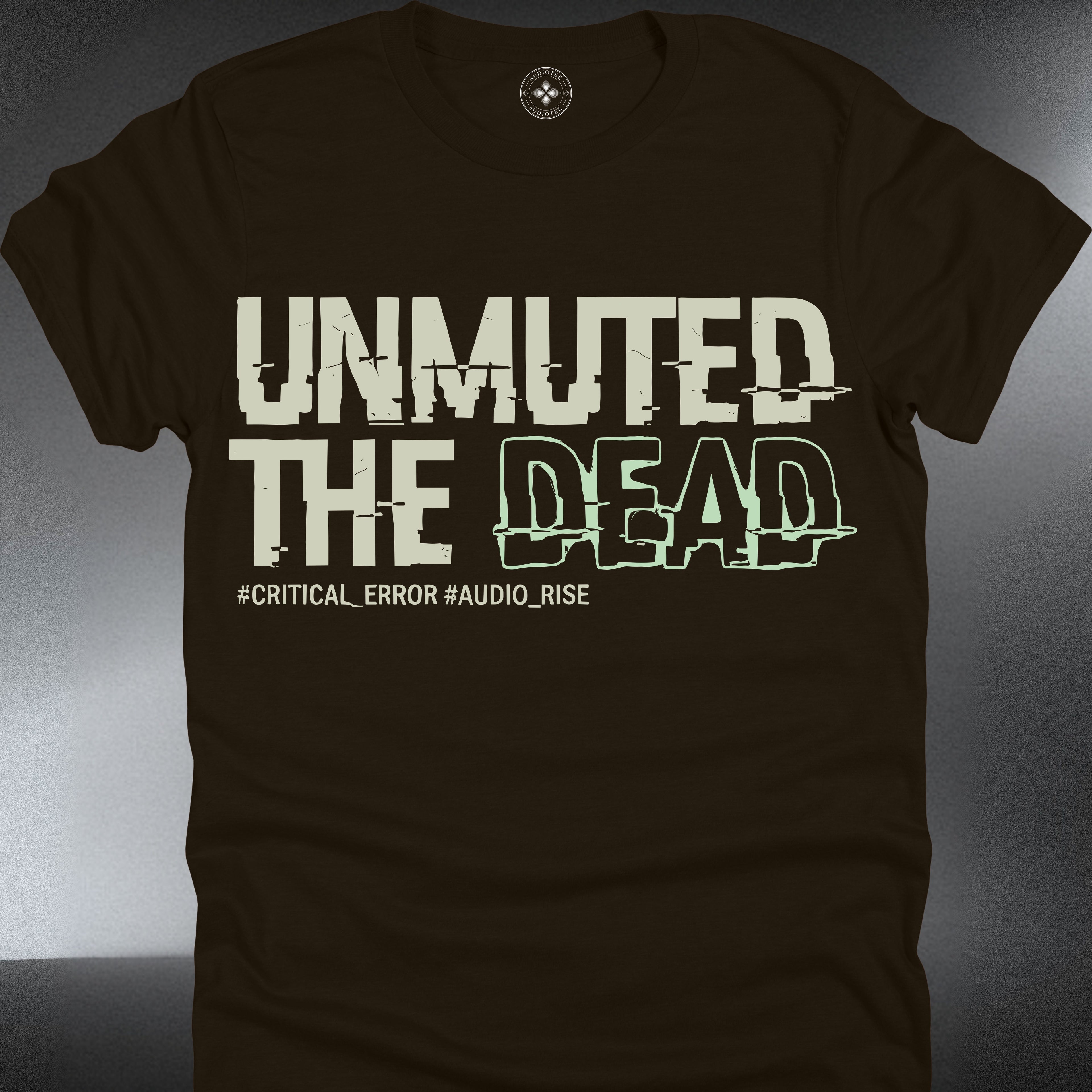 Unmuted the Dead T-Shirt — Spooky Retro Horror (#216)