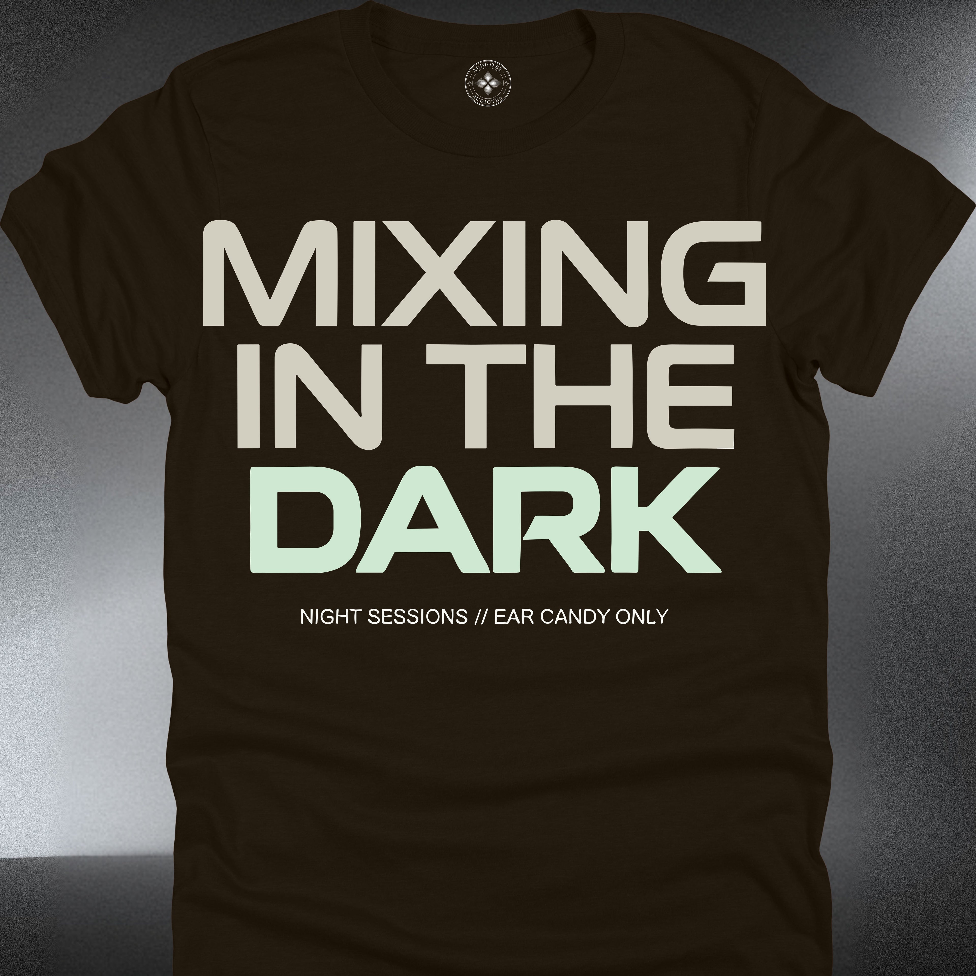 Mixing in the Dark Graphic — Bold Retro Typography (#219)