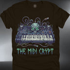 The MIDI Crypt  — Gothic Skull & Synthwave Keyboard (#226)
