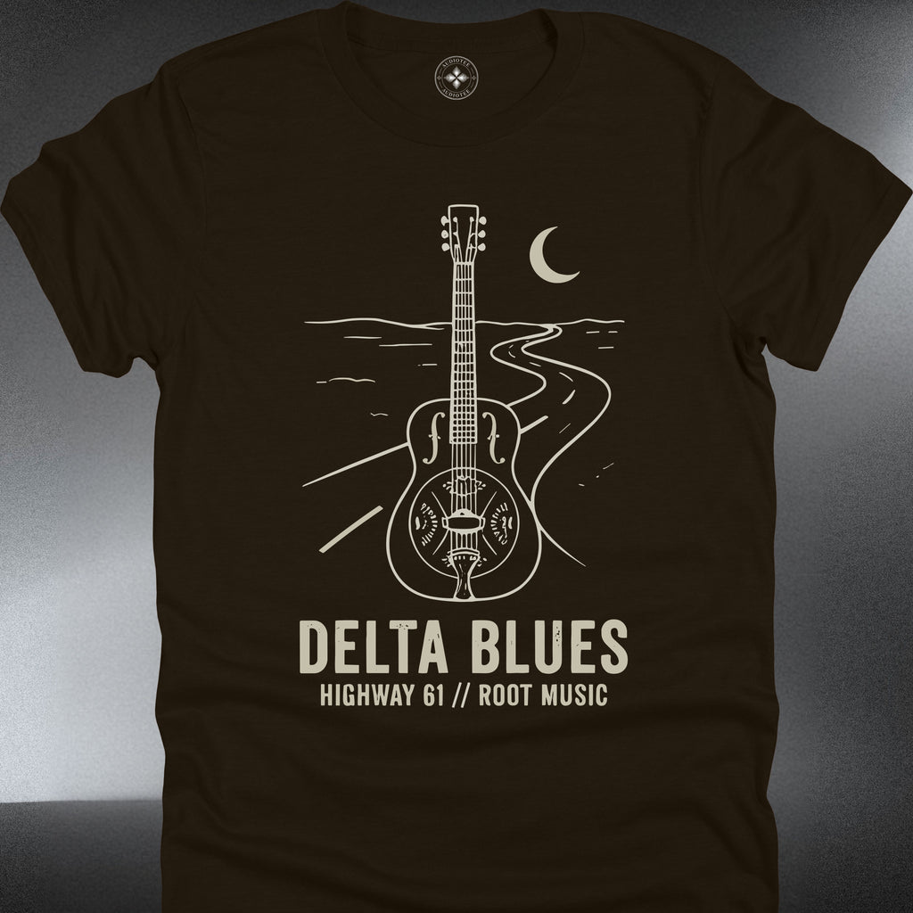 Delta Blues Guitar – Highway to Root Music Moonlit Design (#234)
