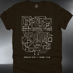 Circuit Board Graphic  — Tech Schematic music Design