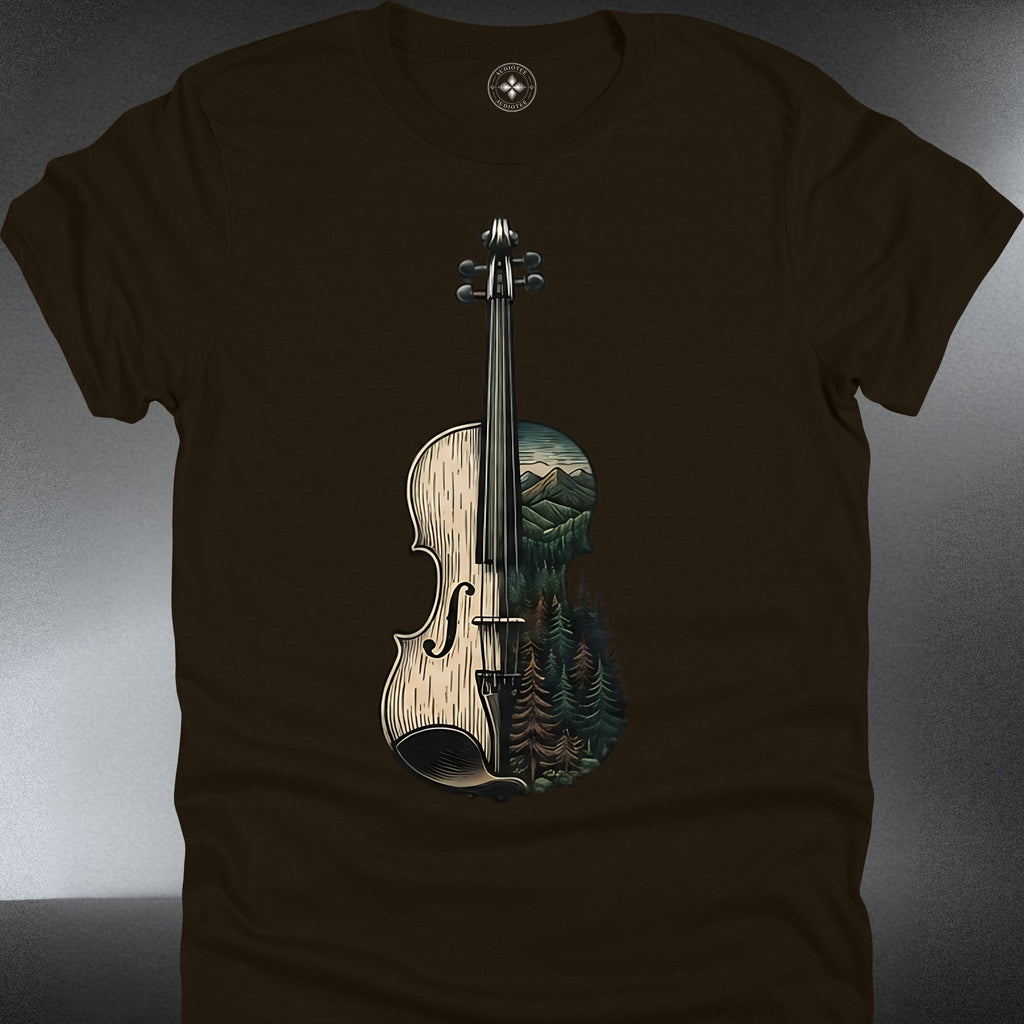 Vintage Woodgrain Fiddle Design (#254)