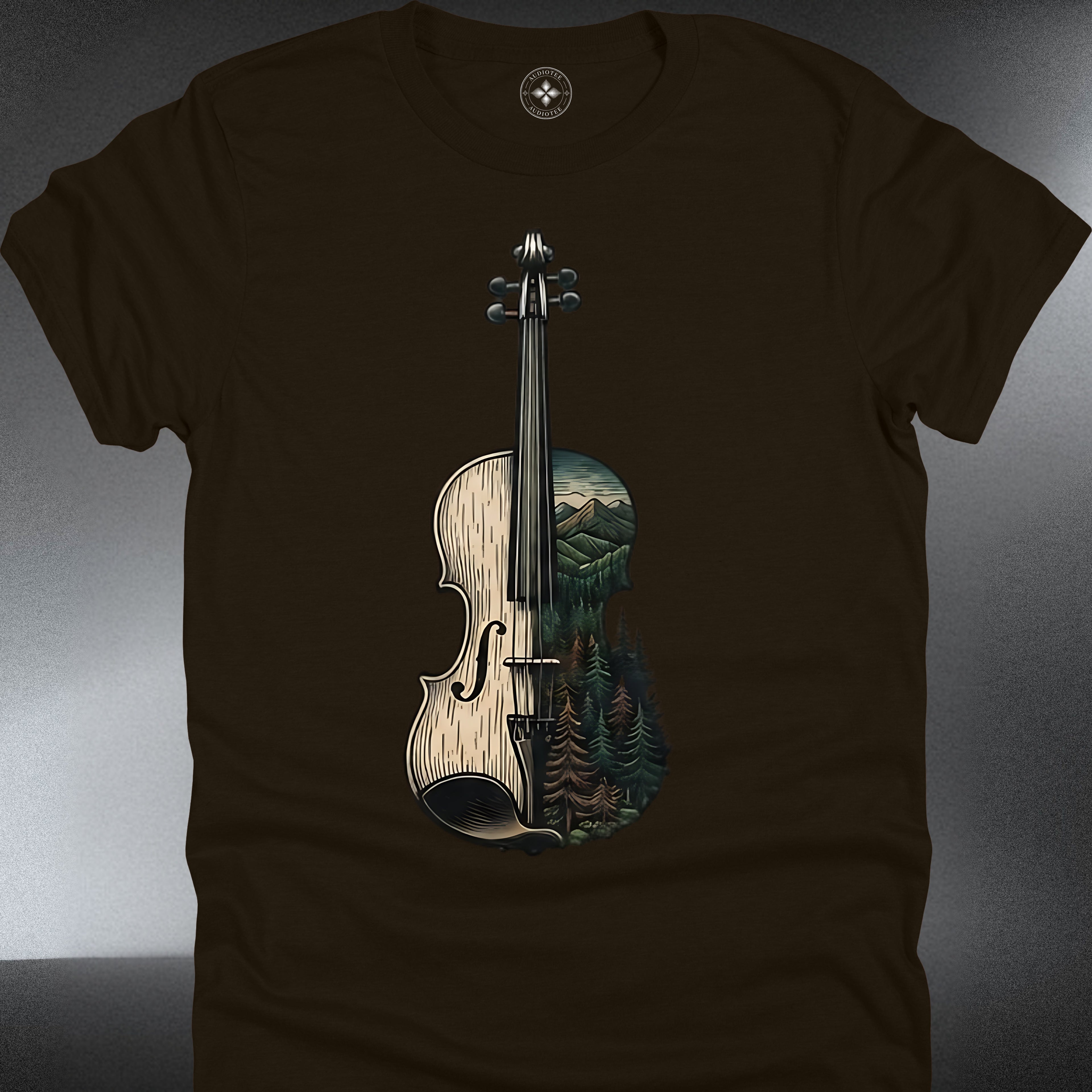 Vintage Woodgrain Fiddle Design (#254)