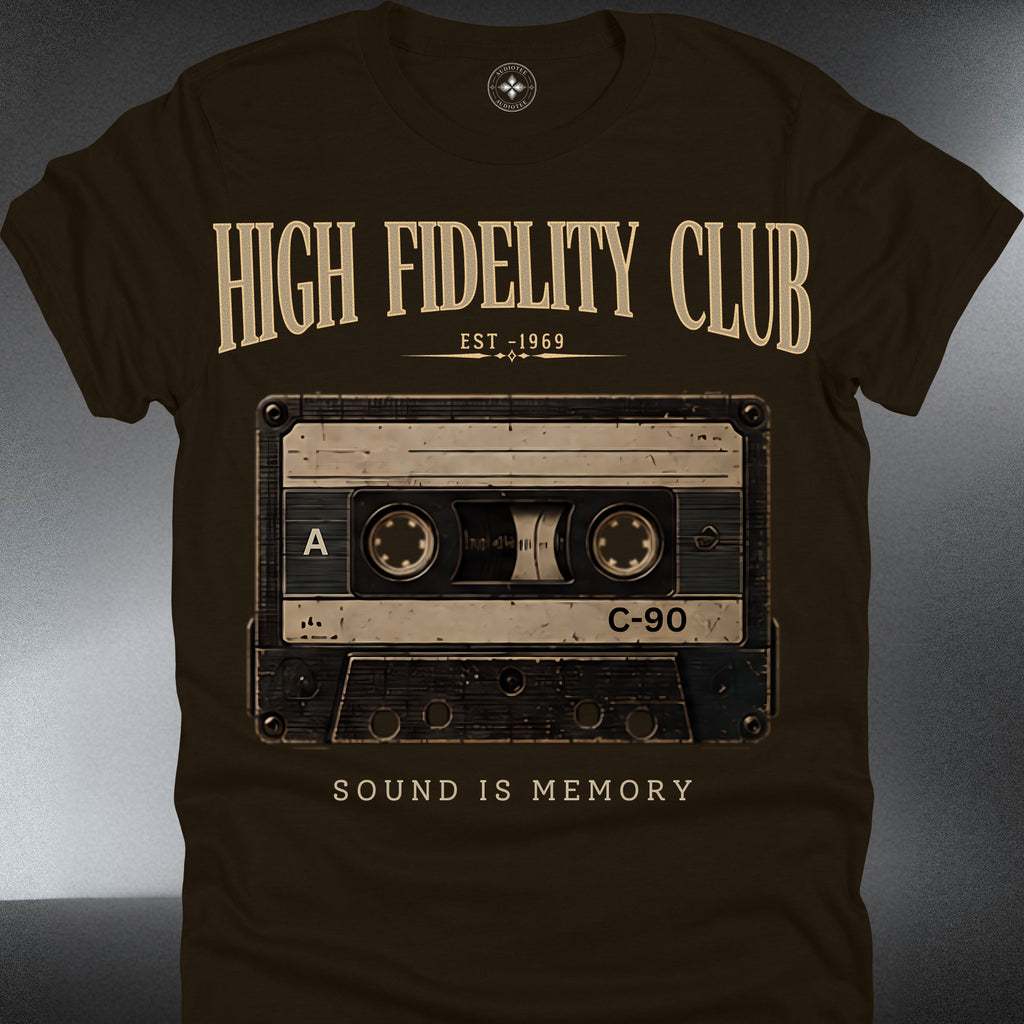 HFC — Vintage Cassette Tape Sound Is Memory Tee (#259)