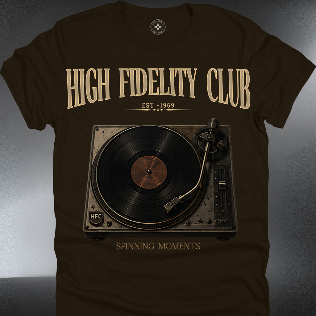 HFC — Vintage Turntable Music Tee (#261)