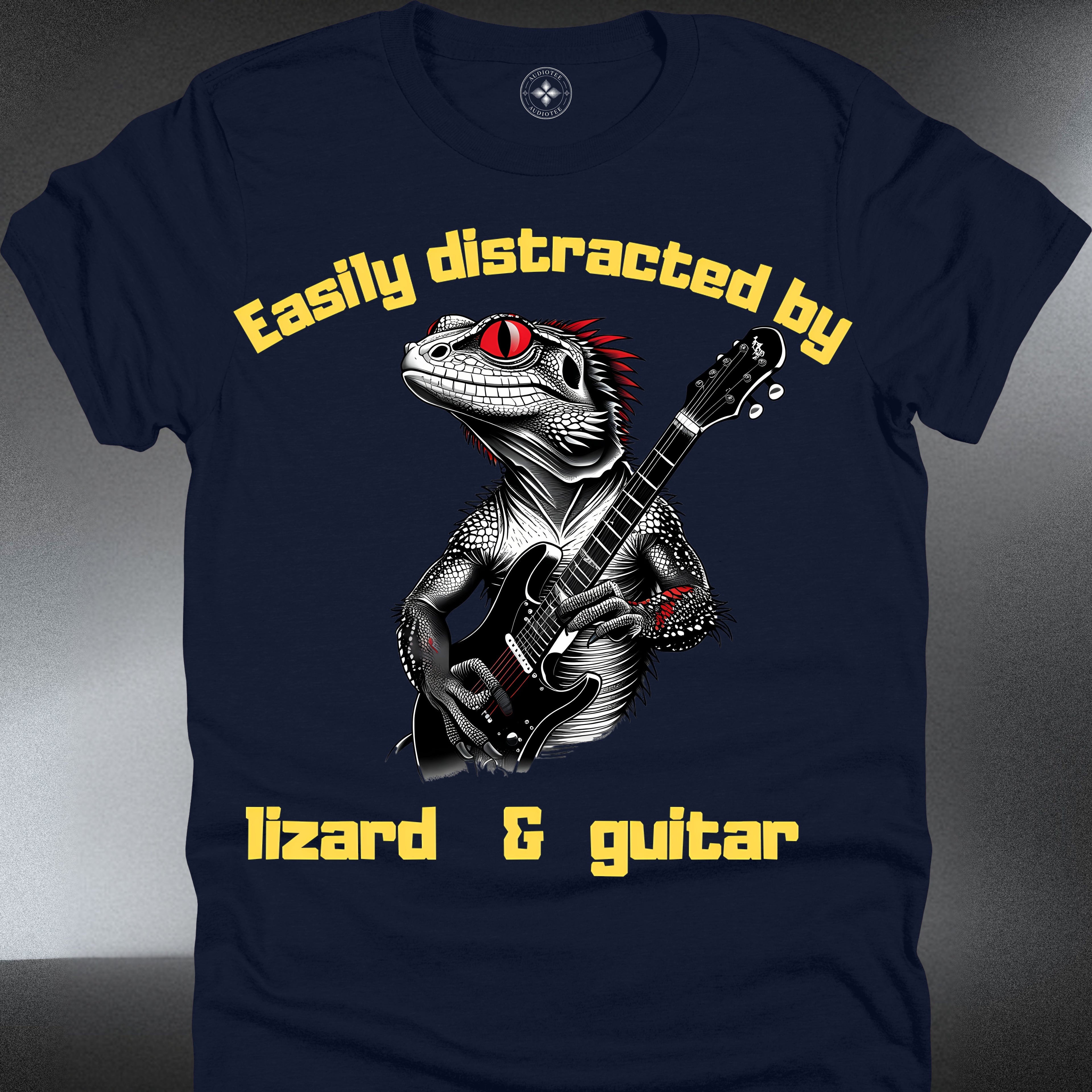 Easily distracted by lizard & guitar (#103)