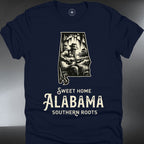 Sweet Home Alabama  — Southern Roots Guitar Vintage State Tee (#182)