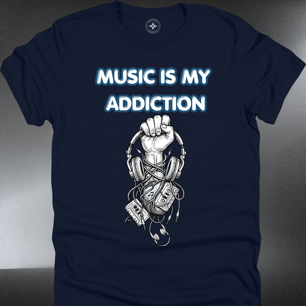 Music Is My Addiction — Graphic Band Tee for Music Lovers (#191)