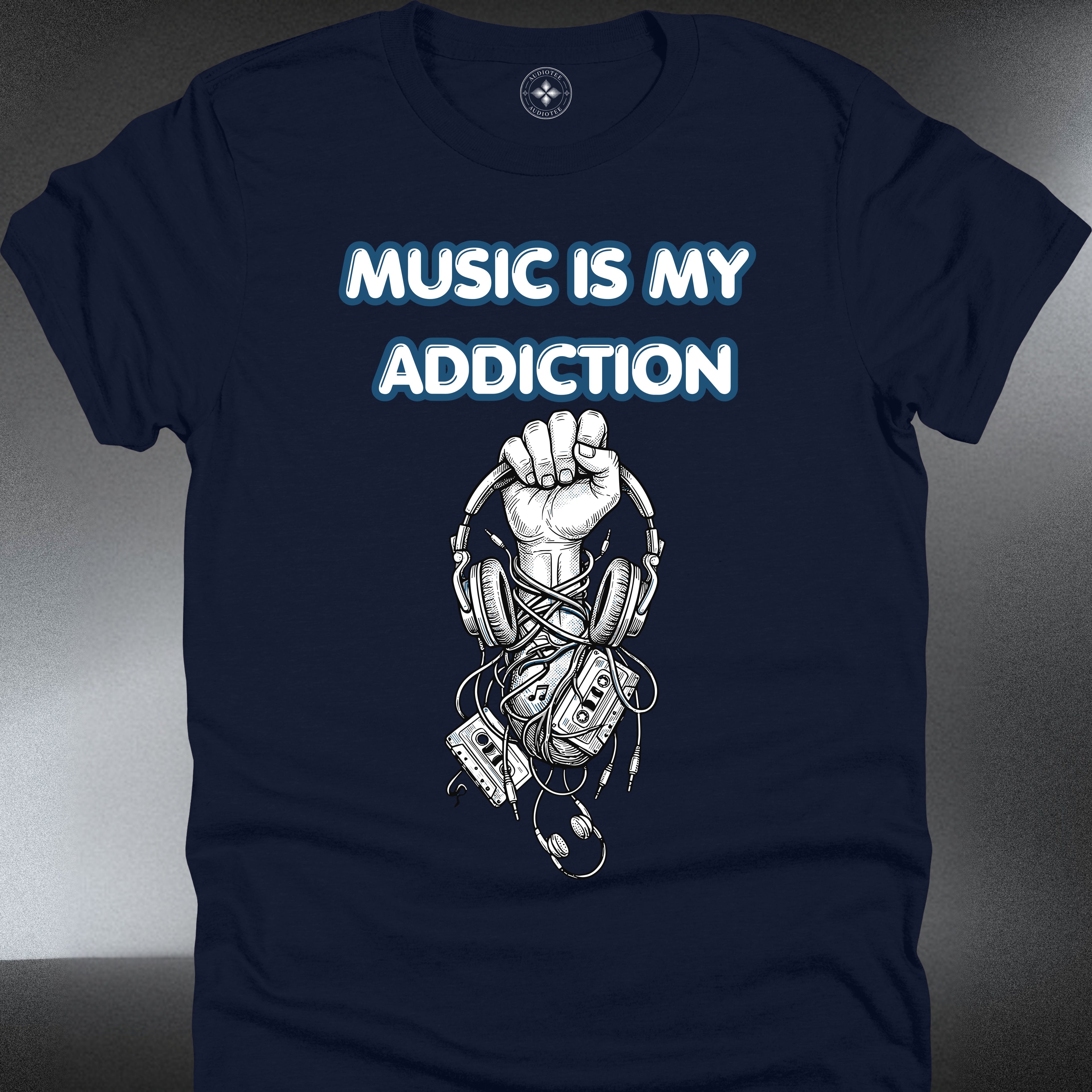 Music Is My Addiction — Graphic Band Tee for Music Lovers (#191)