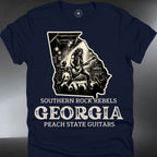 Georgia Southern Rock Rebel — "Southern Rock Rebels" State Guitar Design (#198)