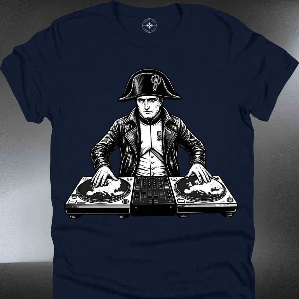 Napoleon DJ  — Vintage Napoleon Mixing Turntables Tee (#201)