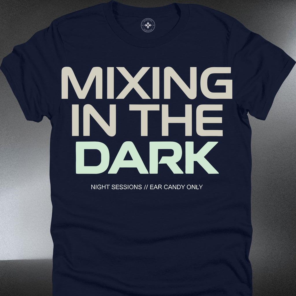 Mixing in the Dark Graphic — Bold Retro Typography (#219)