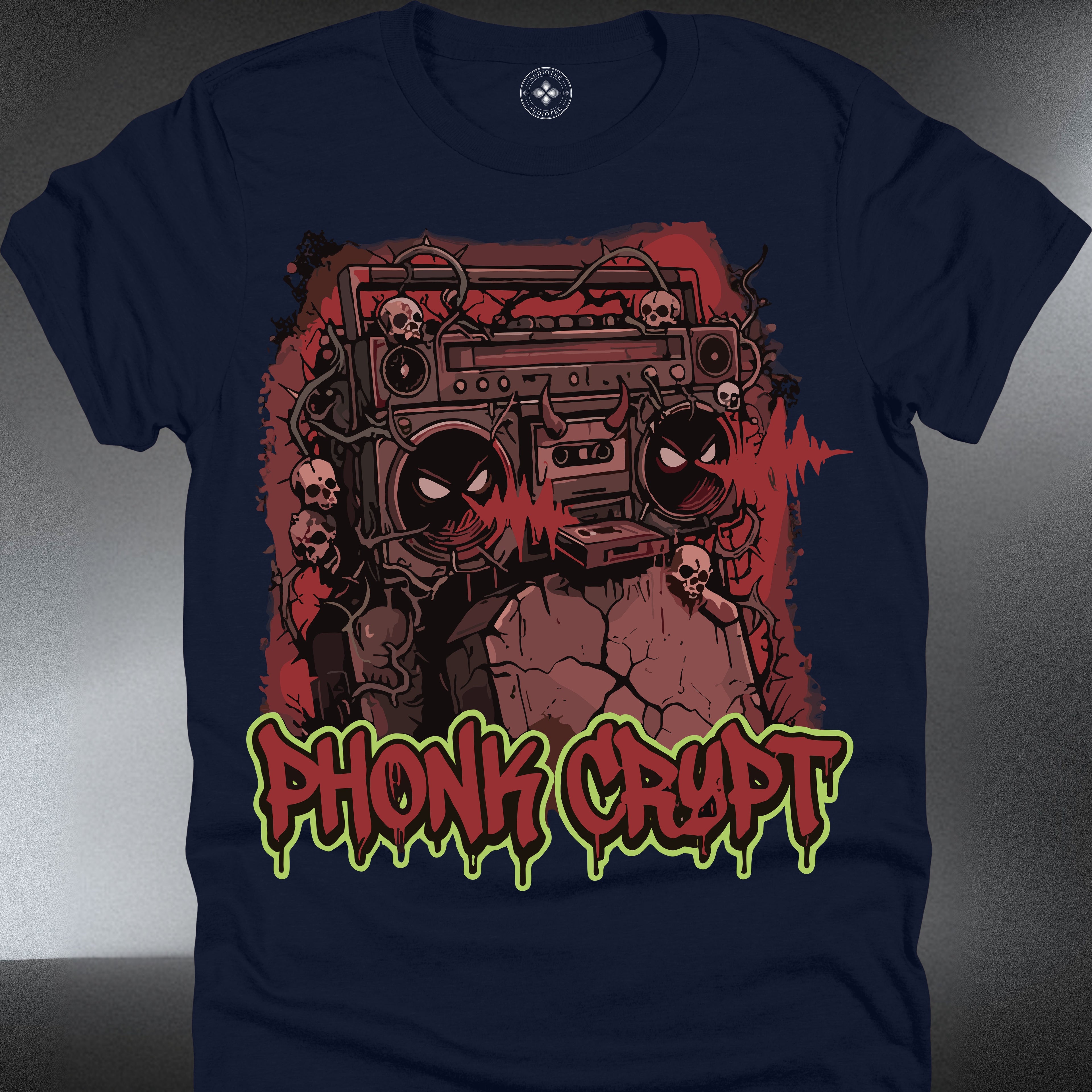 Horror Boombox  — 'Phony Crue' Graphic Tee (#221)