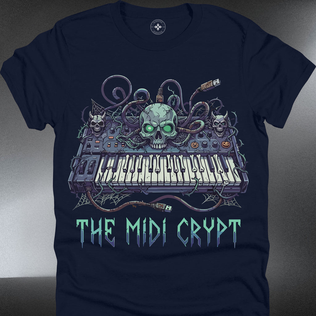 The MIDI Crypt  — Gothic Skull & Synthwave Keyboard (#226)