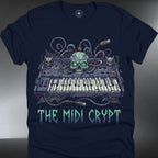 The MIDI Crypt  — Gothic Skull & Synthwave Keyboard (#226)