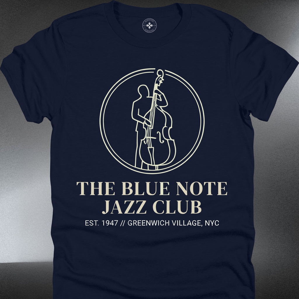 Jazz Club — The Blue Note Vintage Bass Player Tee (#231)