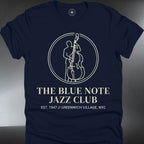 Jazz Club — The Blue Note Vintage Bass Player Tee (#231)