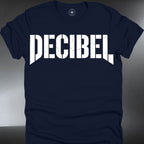 Decibel Graphic  — Bold Distressed "DECIBEL" Band (#233)