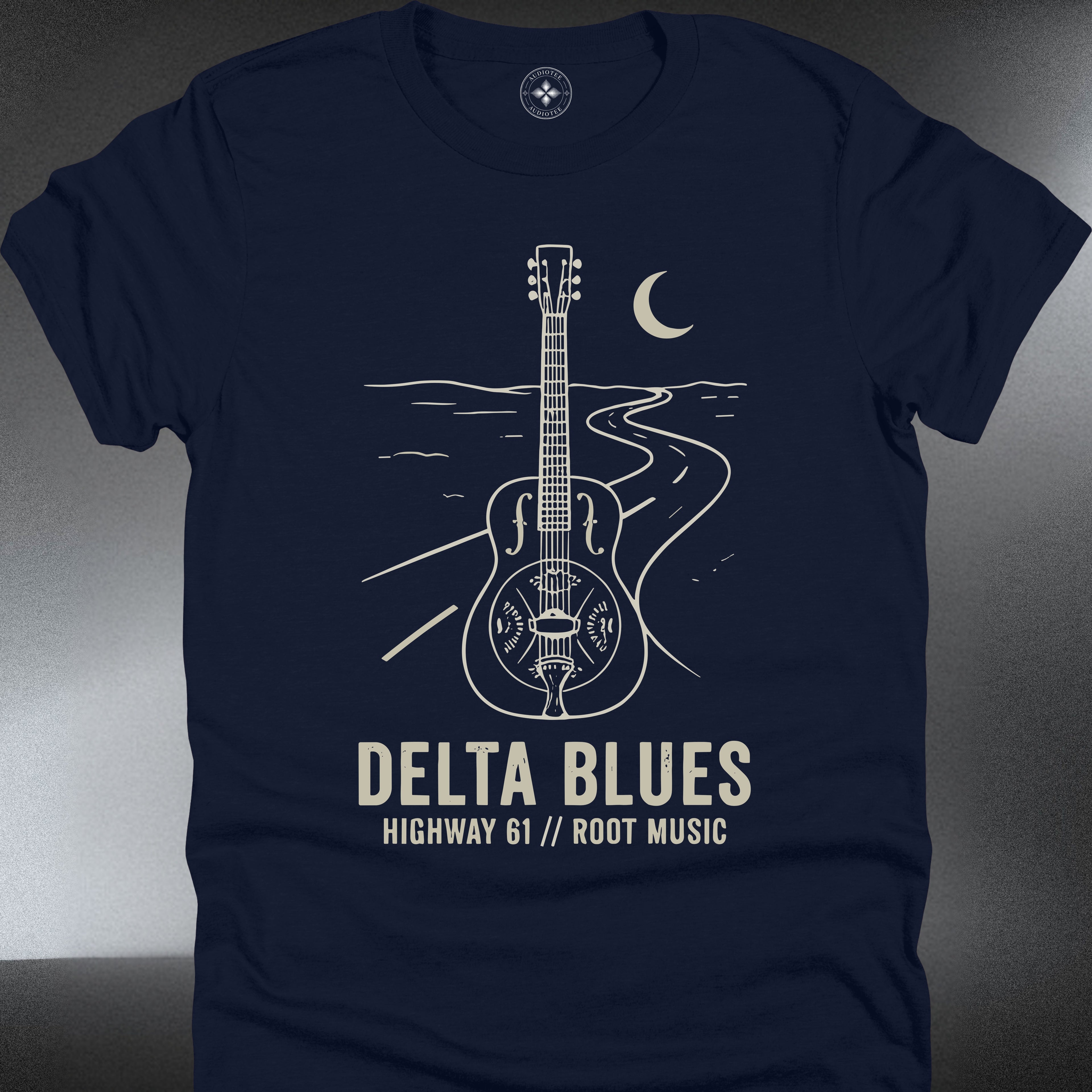 Delta Blues Guitar – Highway to Root Music Moonlit Design (#234)