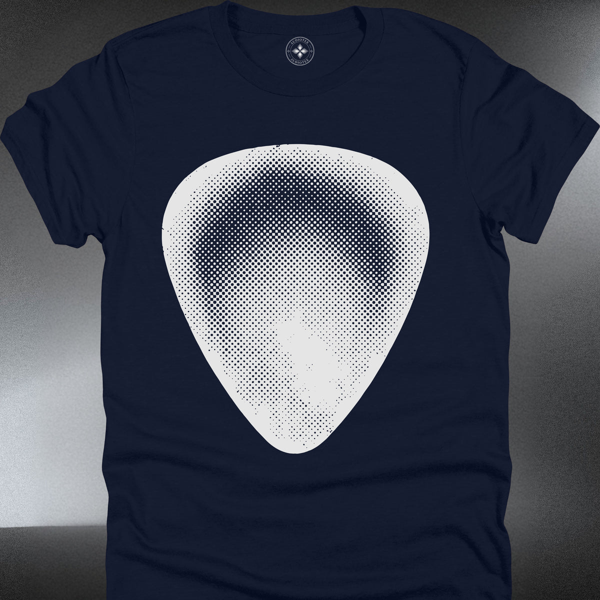 Guitar Pick Halftone T-Shirt — Retro Music (#249)