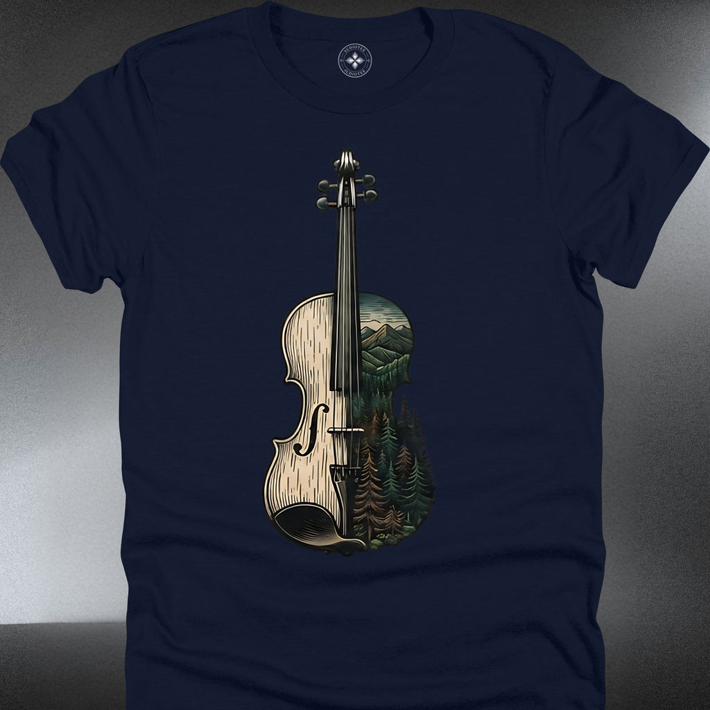 Vintage Woodgrain Fiddle Design (#254)