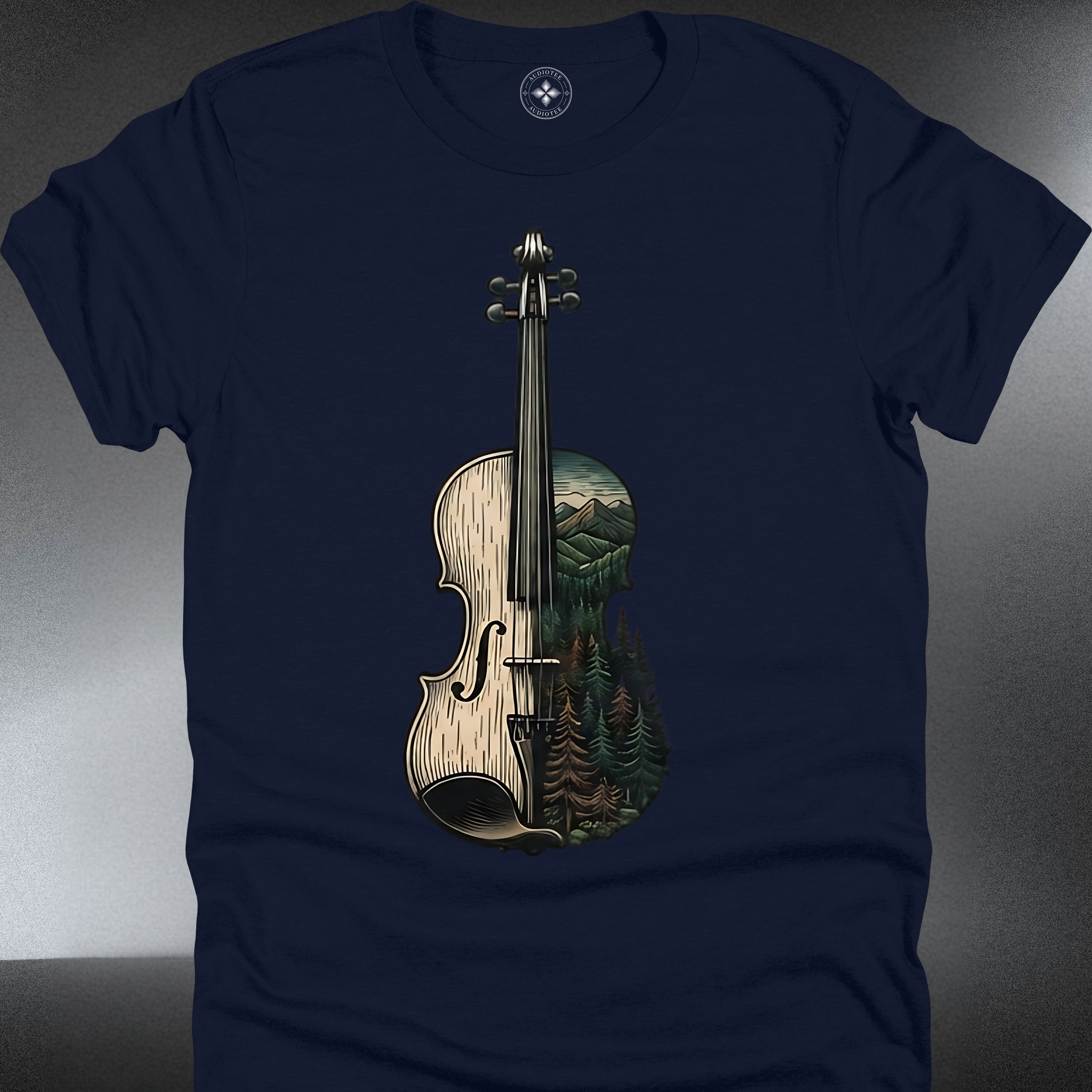 Vintage Woodgrain Fiddle Design (#254)