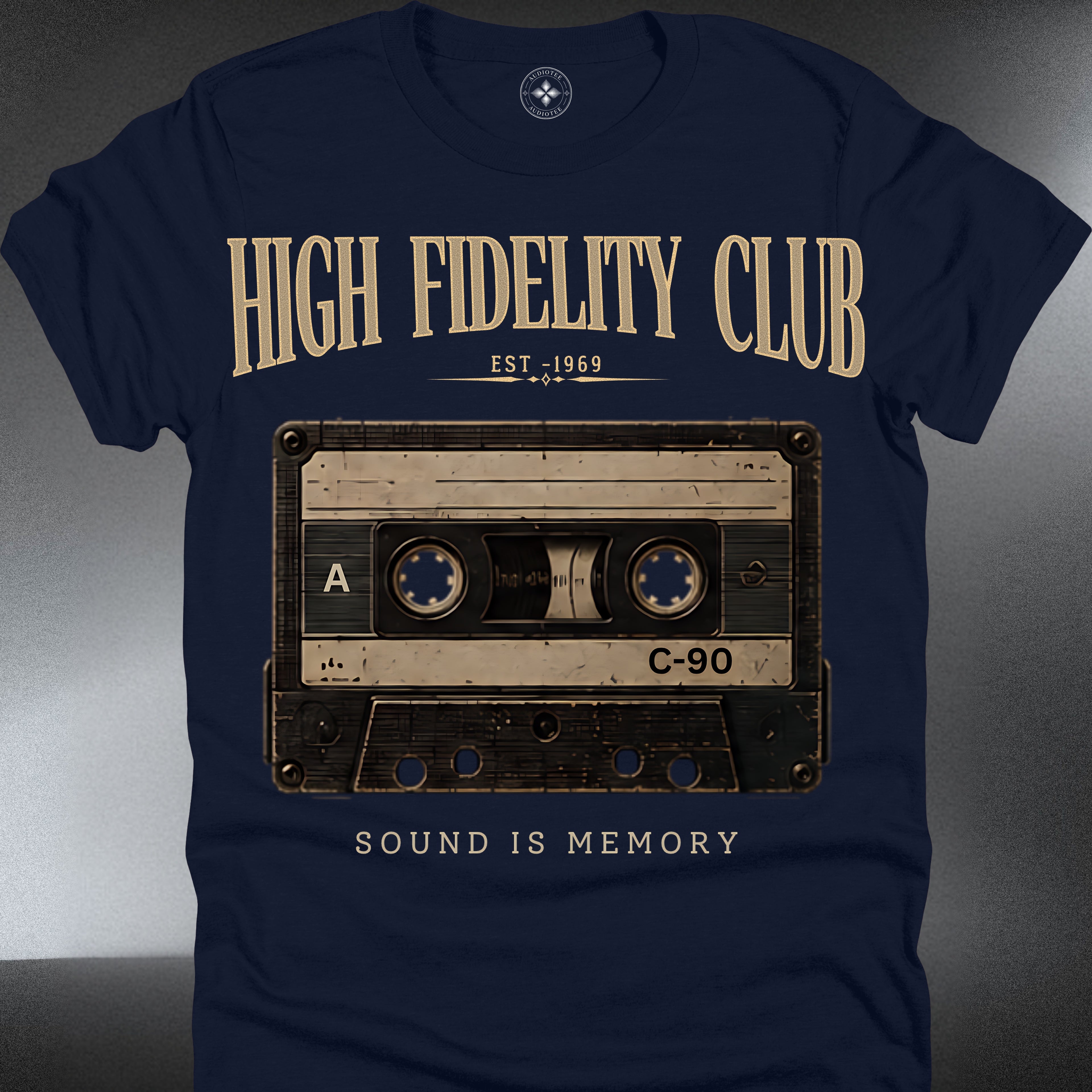 HFC — Vintage Cassette Tape Sound Is Memory Tee (#259)