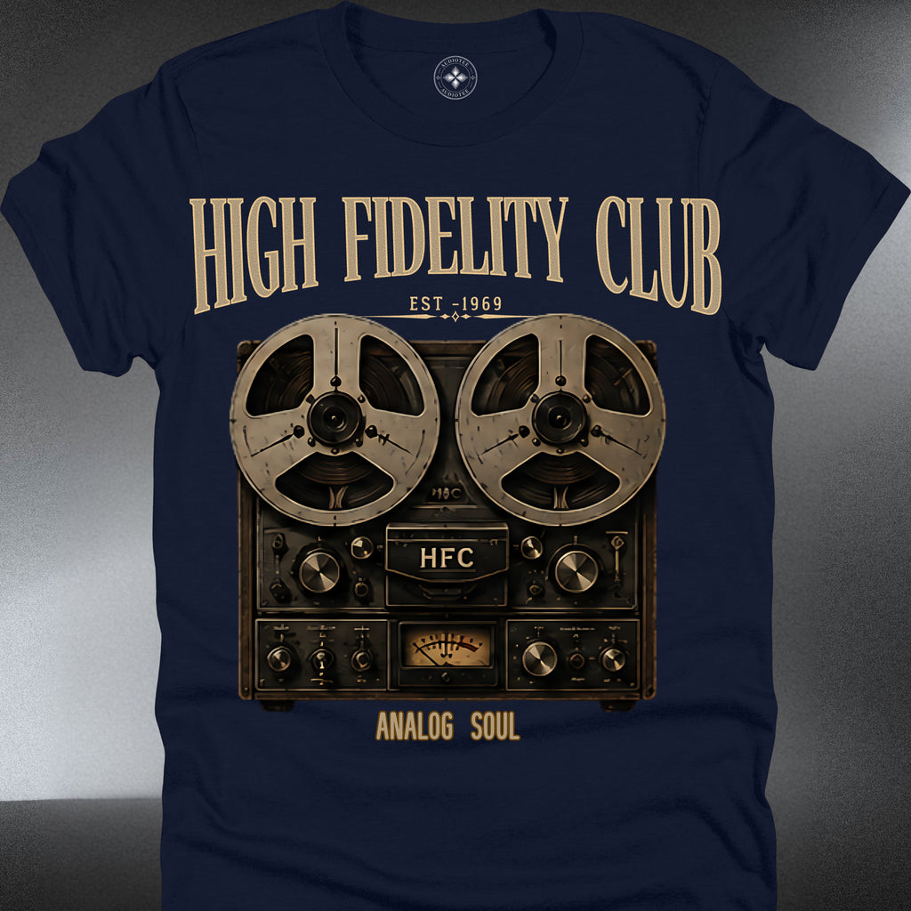 HFC — Vintage Reel-to-Reel Music Tee
