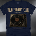 HFC — Vintage Turntable Music Tee (#261)