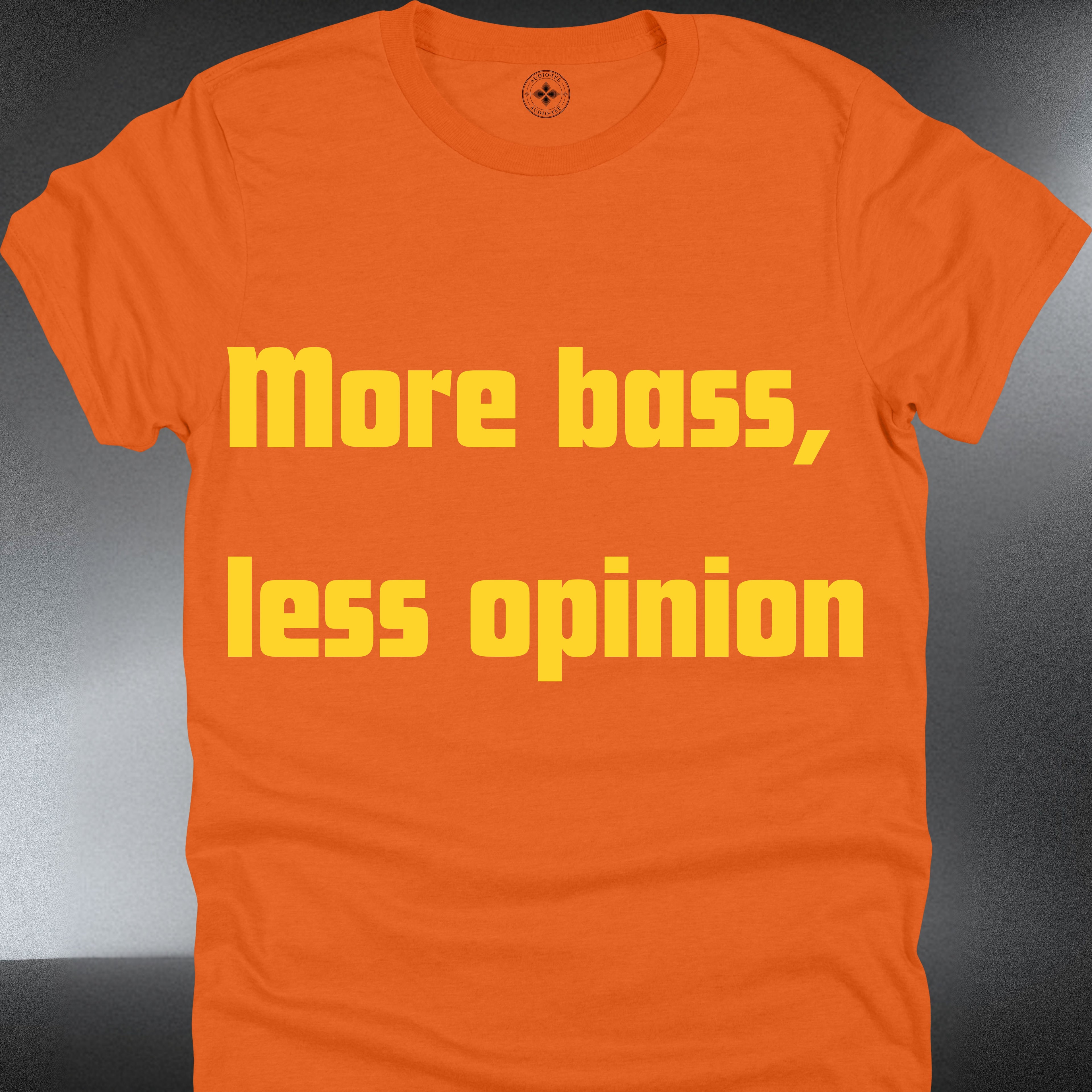 More bass, less opinion (#117)