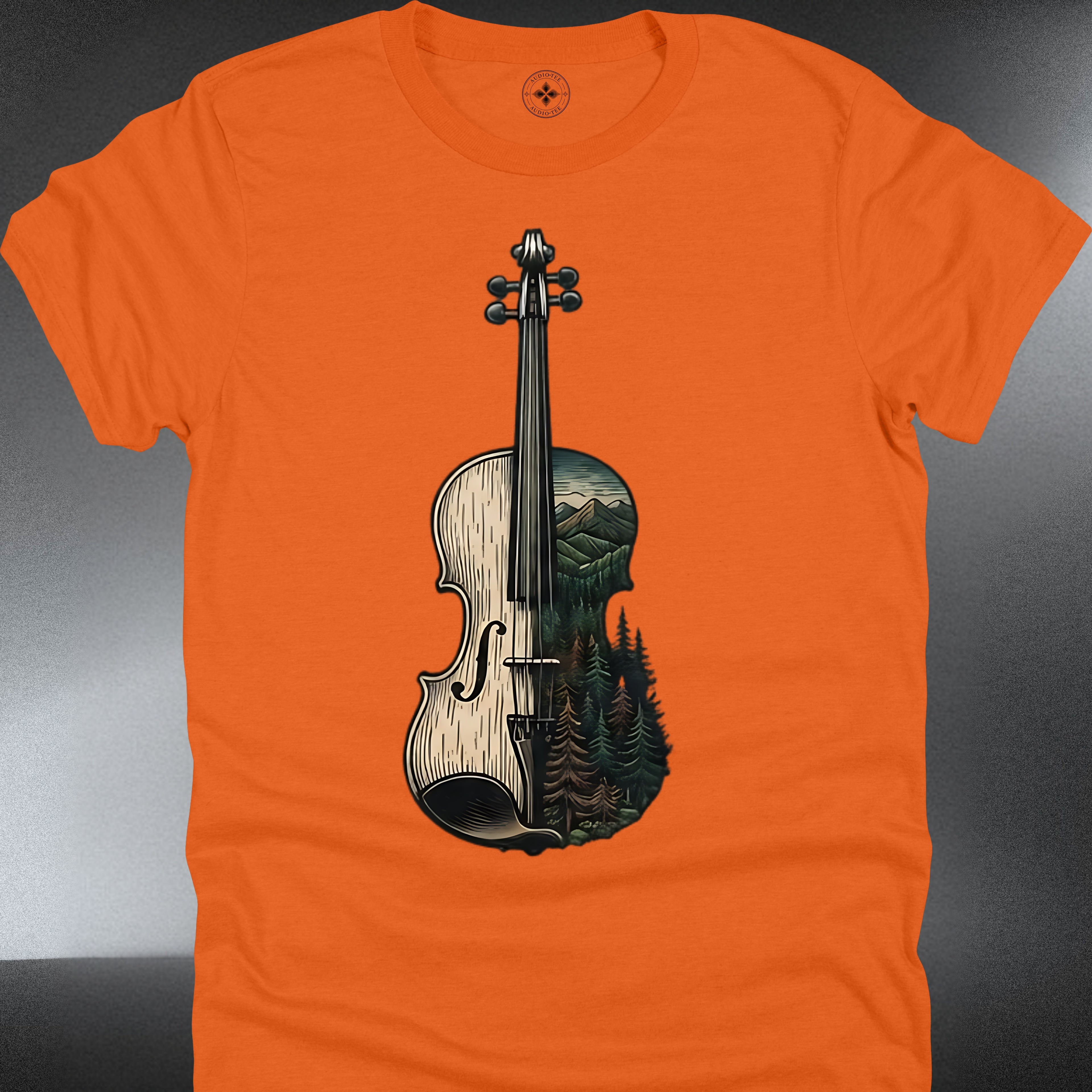 Vintage Woodgrain Fiddle Design (#254)