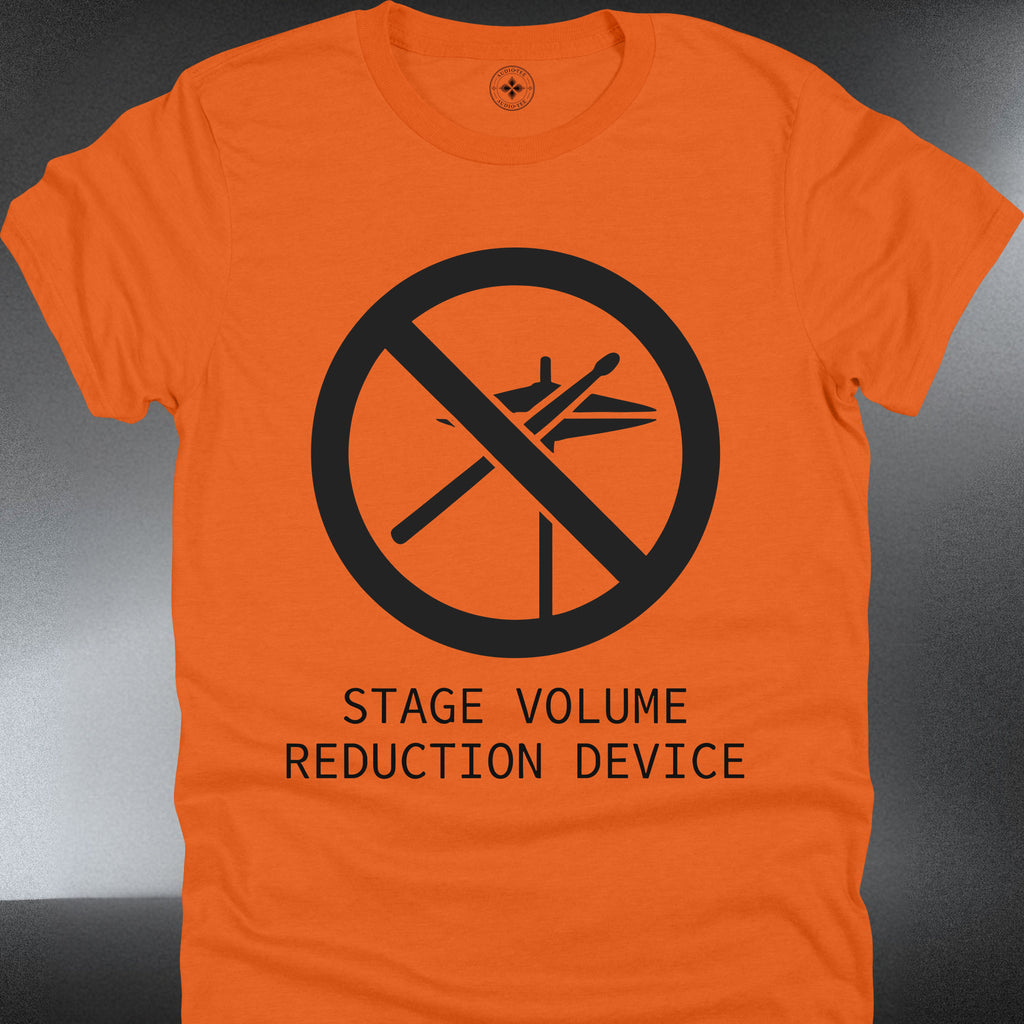Stage Volume Reduction Device  — No Drums Symbol (#256)