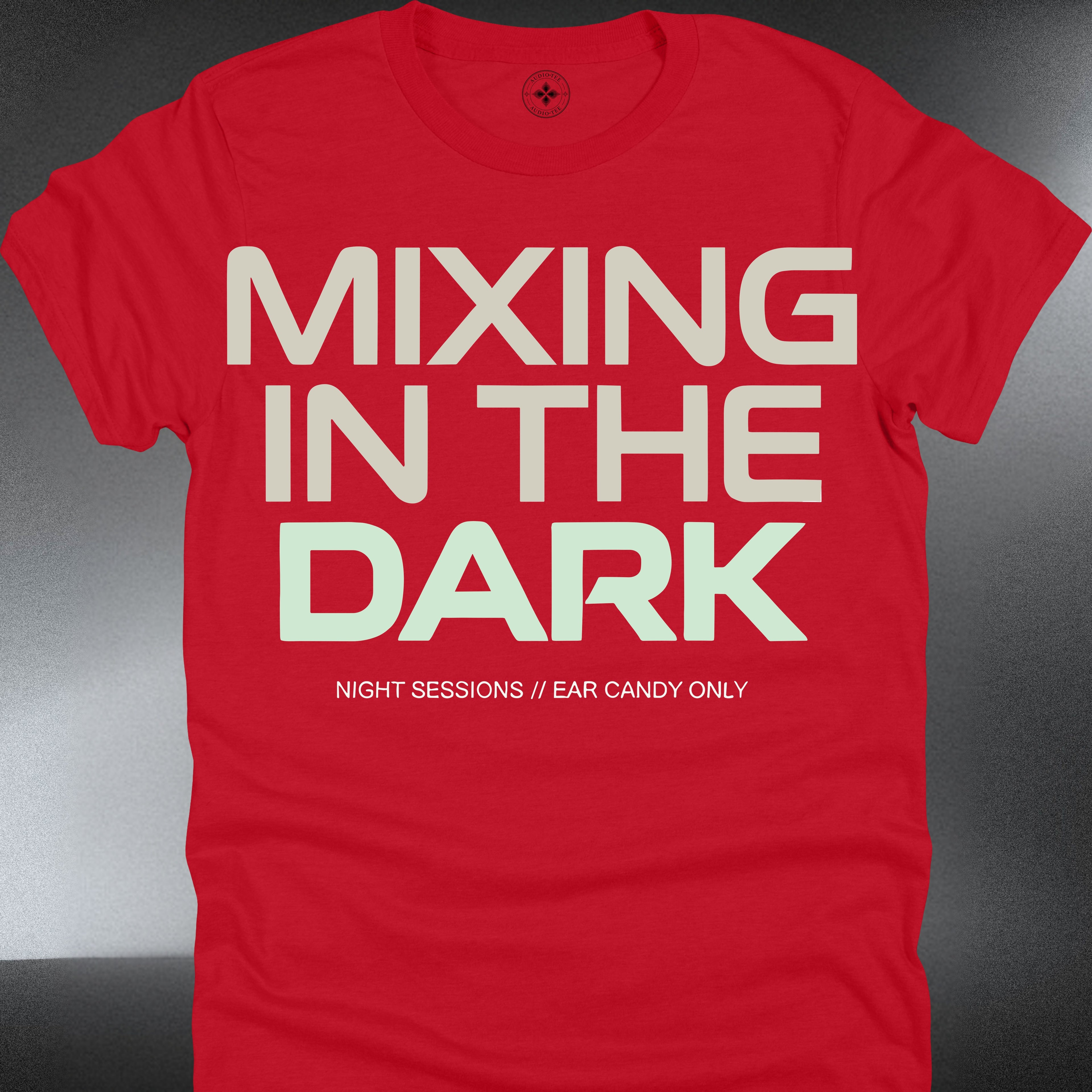 Mixing in the Dark Graphic — Bold Retro Typography (#219)
