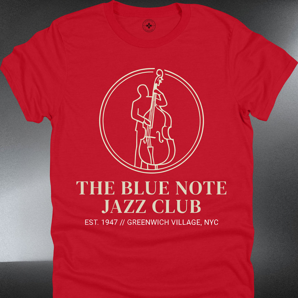 Jazz Club — The Blue Note Vintage Bass Player Tee (#231)
