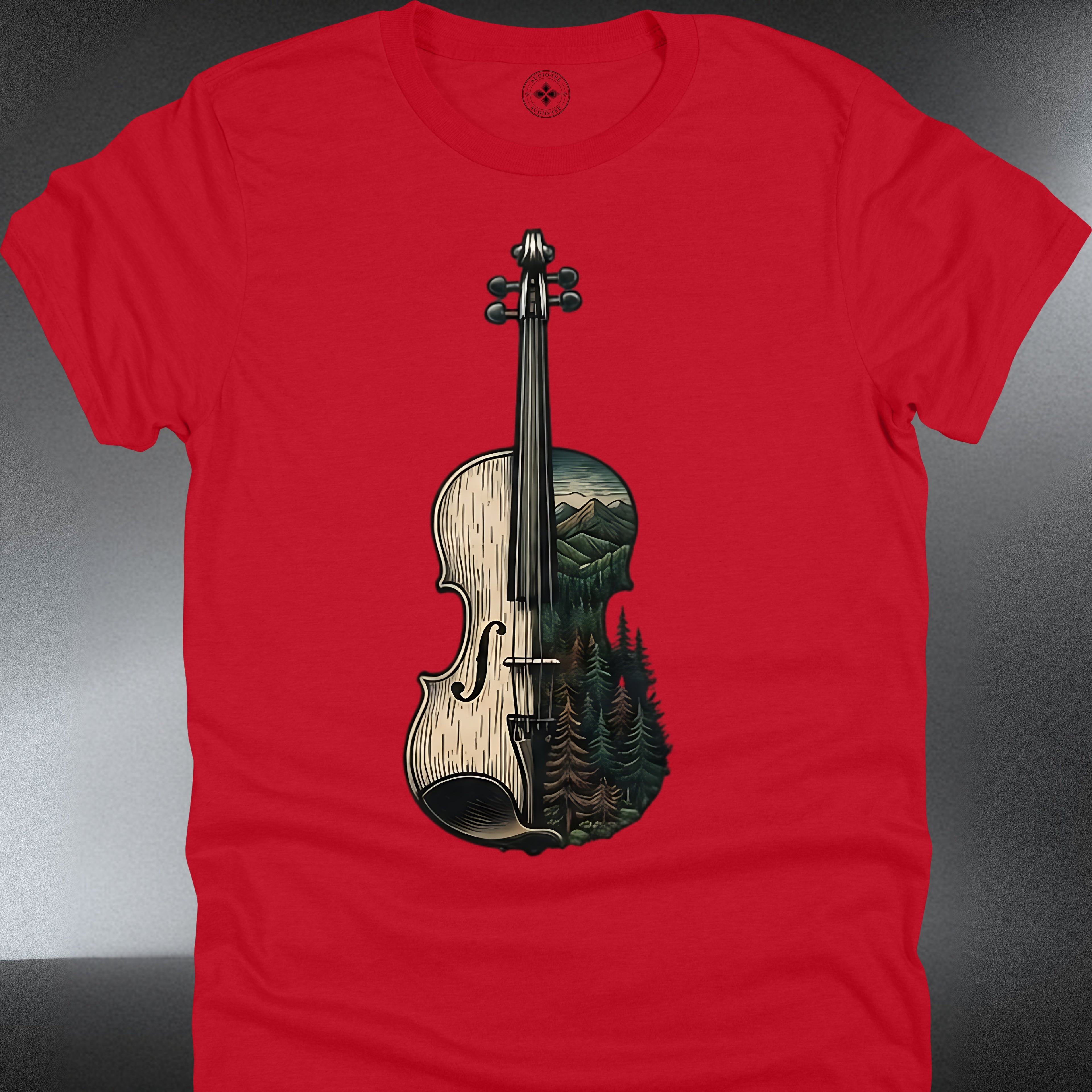 Vintage Woodgrain Fiddle Design (#254)