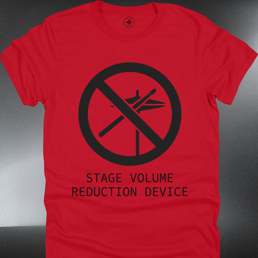 Stage Volume Reduction Device  — No Drums Symbol (#256)