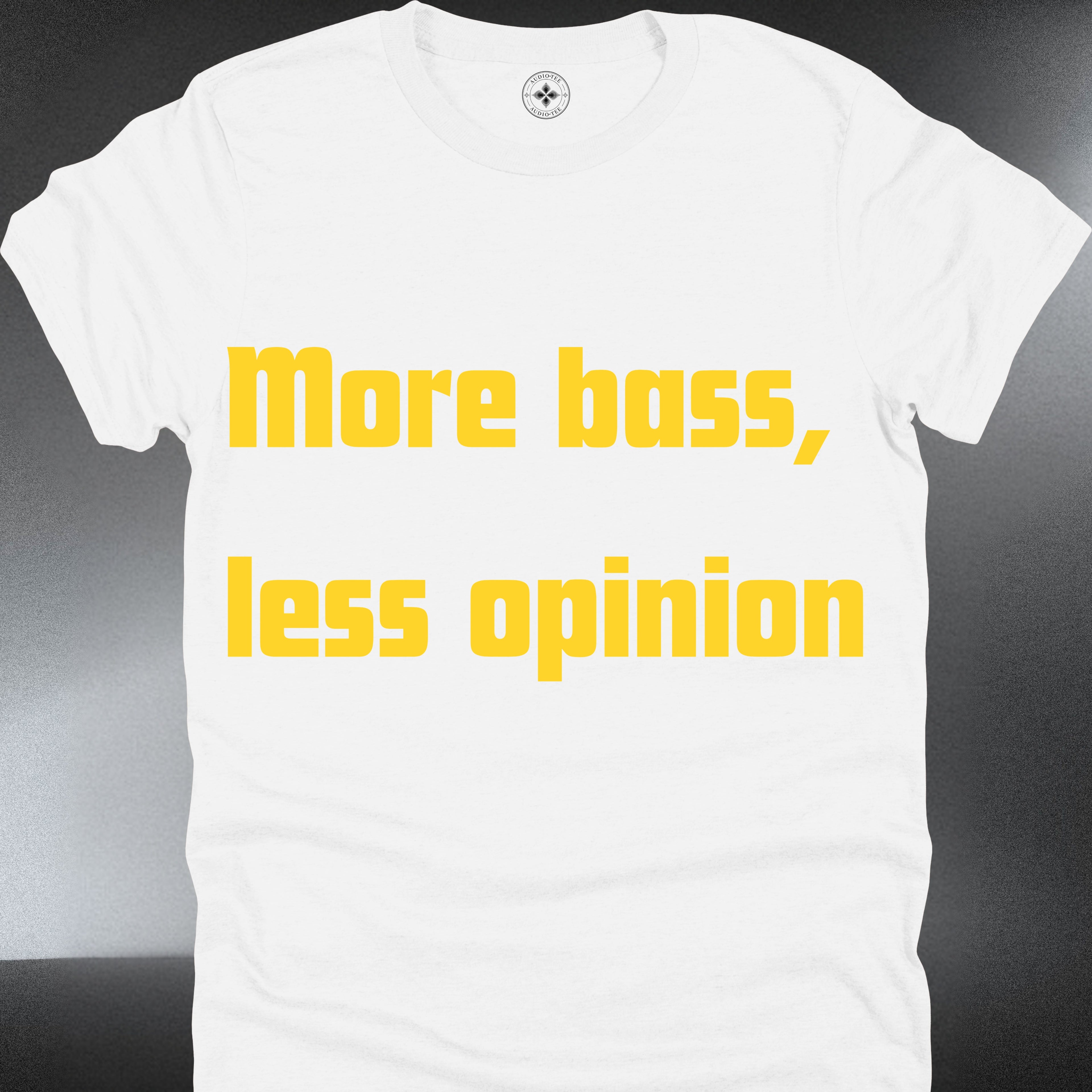 More bass, less opinion (#117)
