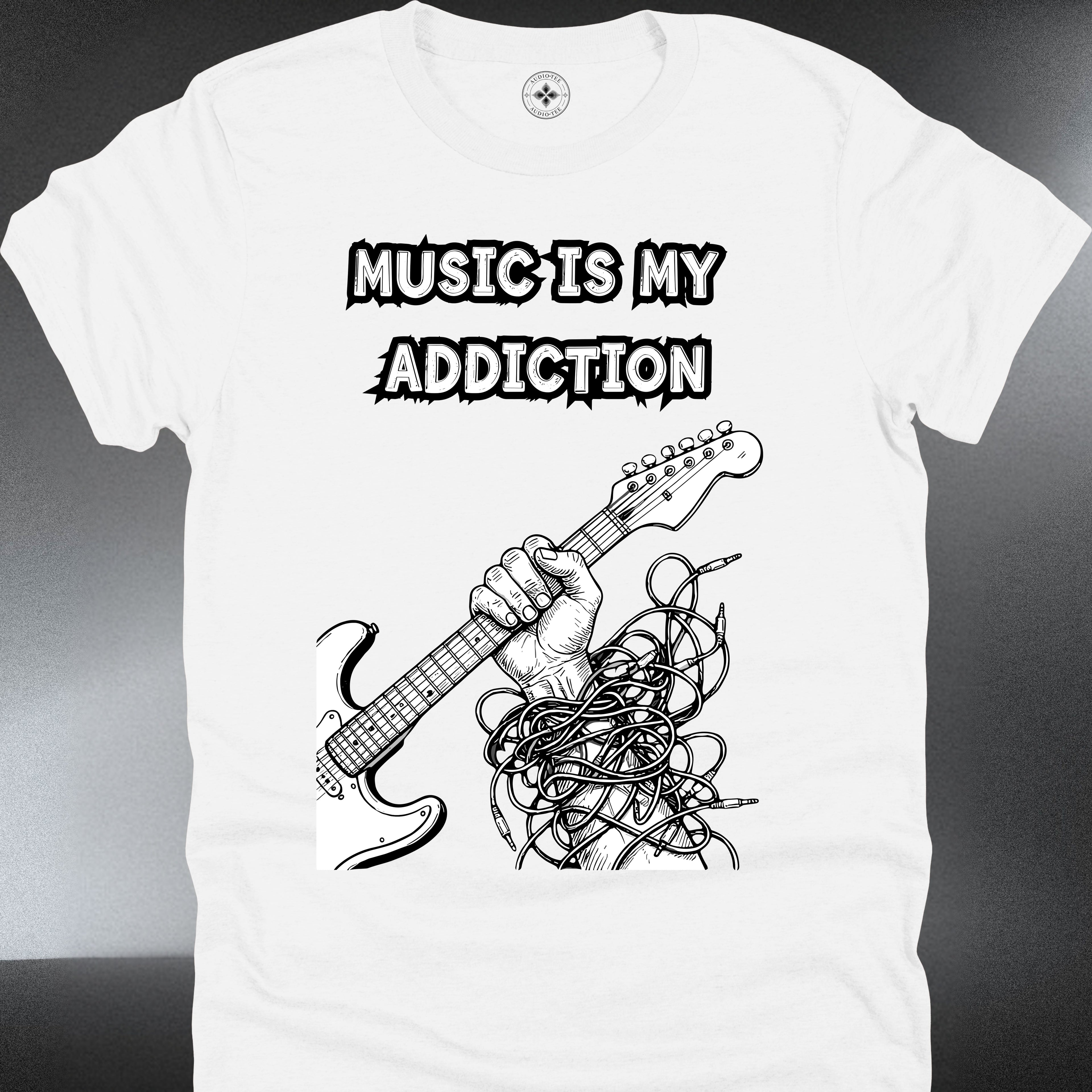 Music Is My Addiction Guitar (#192)