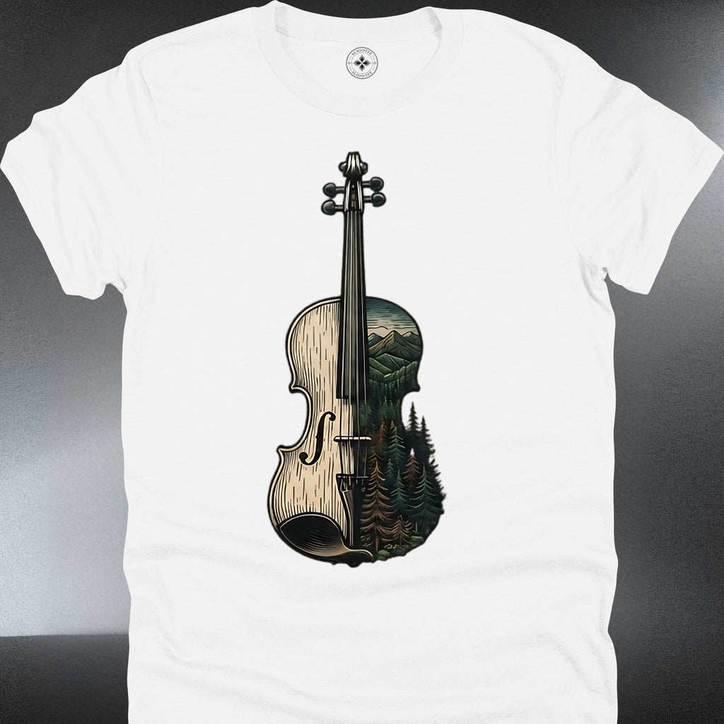 Vintage Woodgrain Fiddle Design (#254)