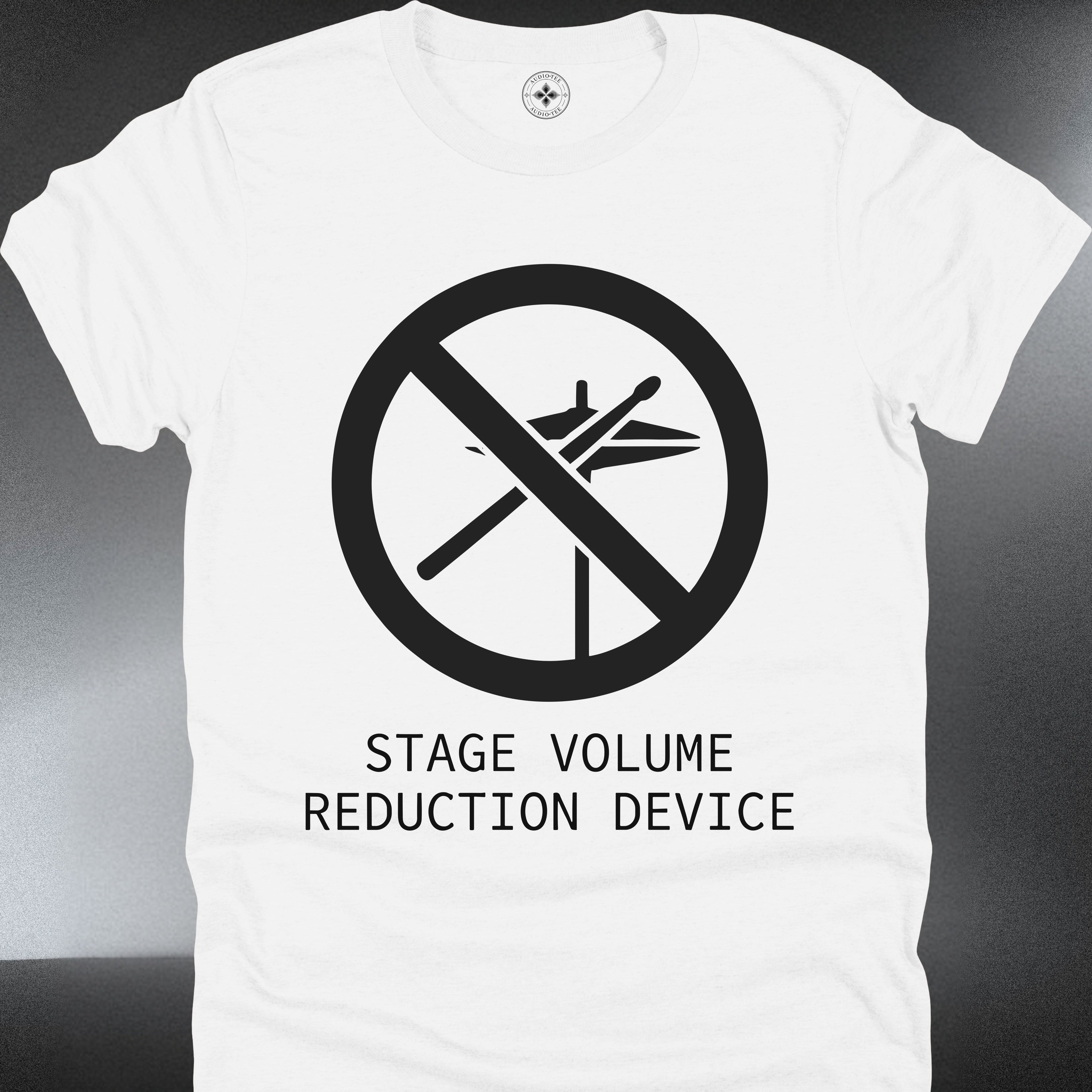 Stage Volume Reduction Device  — No Drums Symbol (#256)